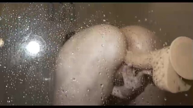 Mary Moody Hotel Shower Dildo Fuck Solo Video
