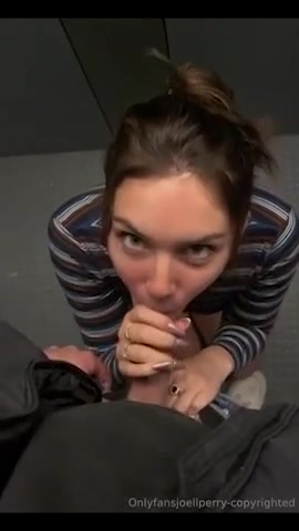 Josey Daniels Joell Perry Elevator Blowjob SEX TAPE OF Video